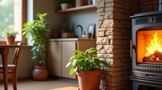 cuisinière à bois